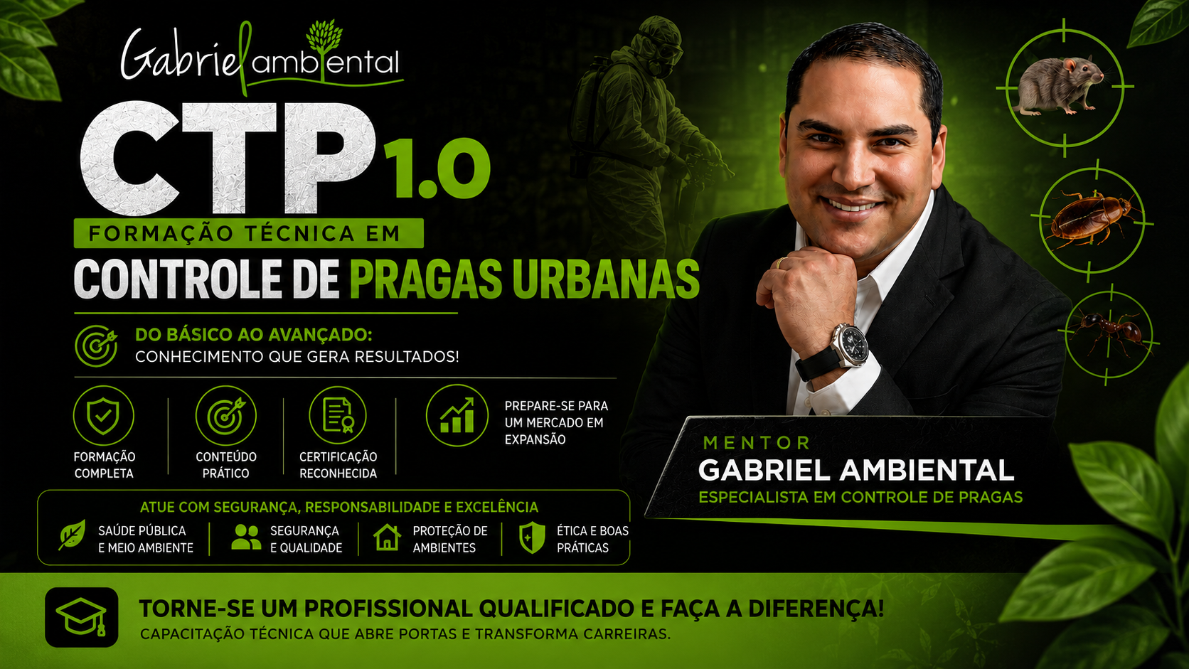CTP1.0 Controle Integrado de Pragas Urbanas