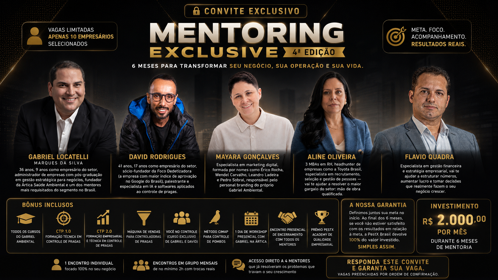 Mentoring Exclusive 4ª Edição